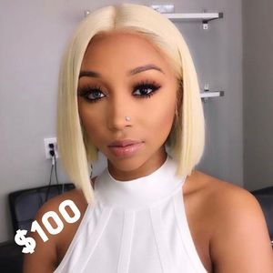 Blonde Bob Wig 14 inches